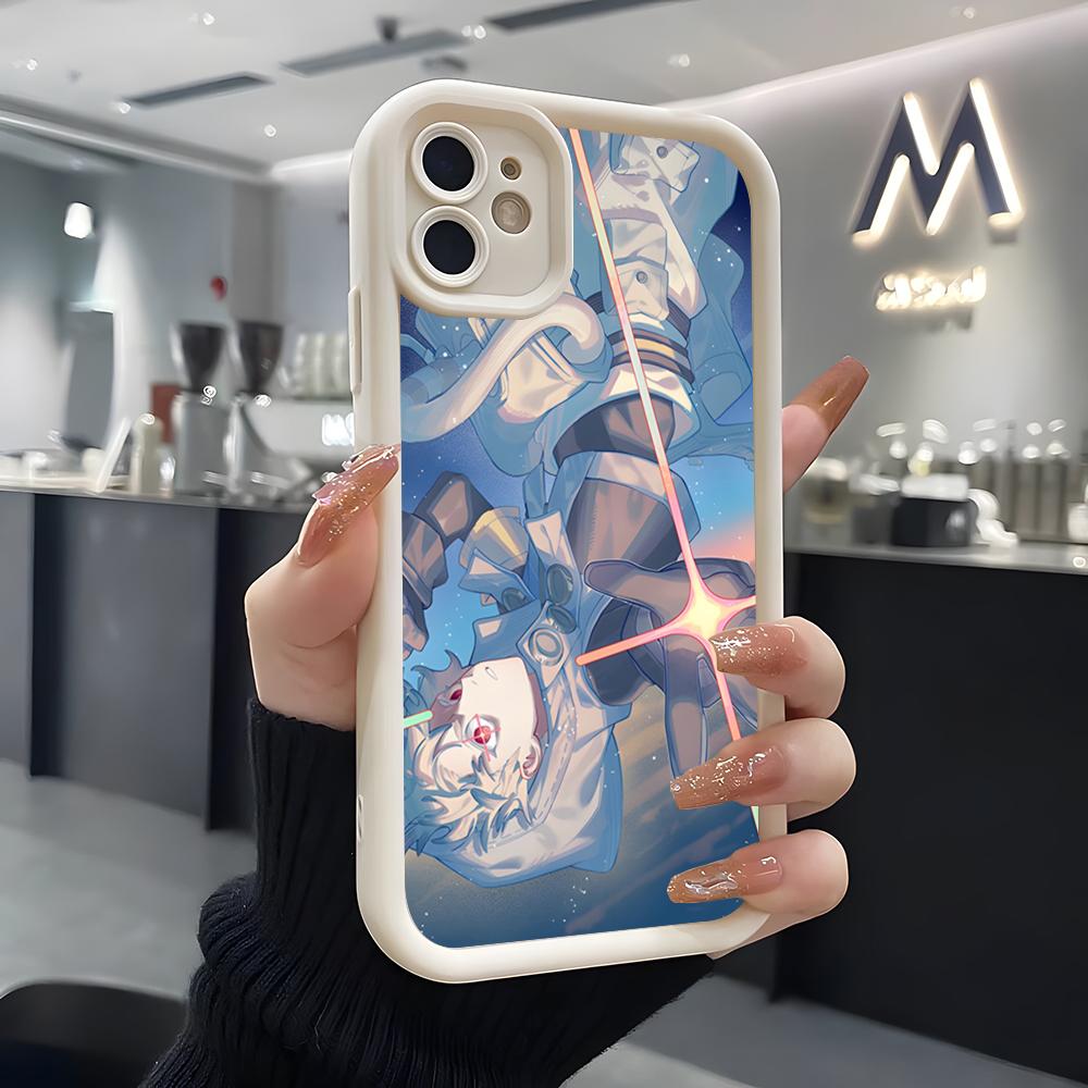 Anime A-Gachiakuta Phone Case For IPhone Air 17 Pro Max 16 E 15 14 Pro Max 13 12 11 Mini Plus Soft Silicone White Cover
