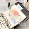 A7 Brown Leather Notebooks Kawaii Hand Ledgers 2025 Pocket Books