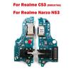 For OPPO Realme C53 (RMX3760) / Narzo N53 USB Charging Port Dock Connector Charger Board Microphone Module Flex Cable