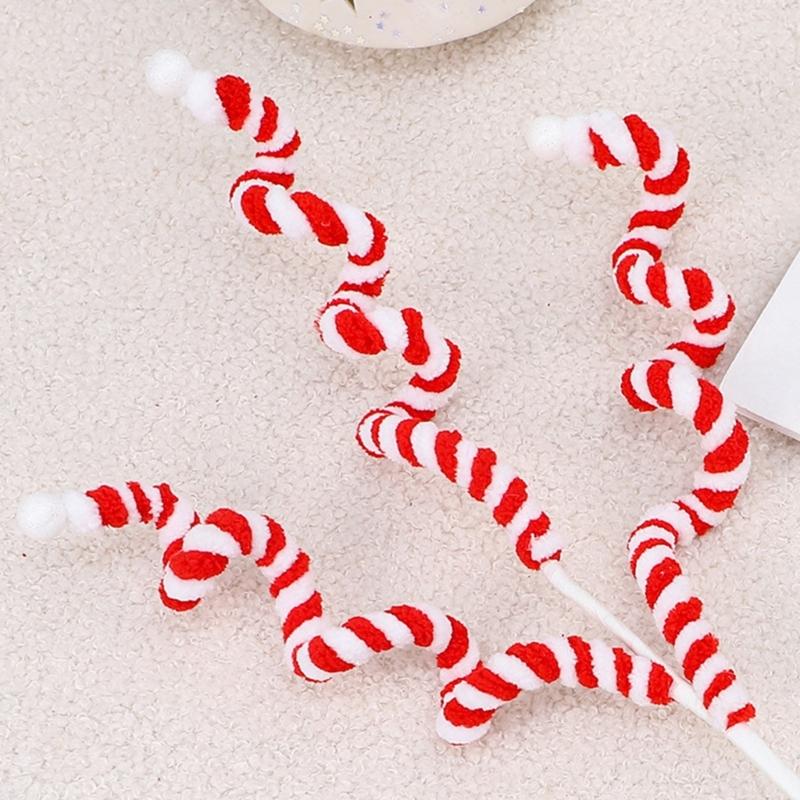 Set of 6 Christmas Bells Branch Decoration Elegant Christmas Bells Ornament In Candy Hues for Yuletide Decoration