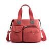 Tote Bag for Shoulder Crossbody Large Multiple Travel Orange [NICOLE & DORIS] Women, Bag, Bag, Mother's Bag, Capacity, Water-Repellent Nylon, Pockets,