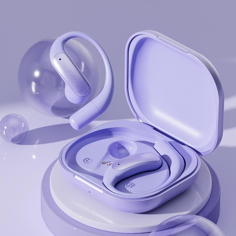 

JYL Earbuds M122 Ear Clip AI Translation Long Battery M122 purple цукерки apple червоний колір