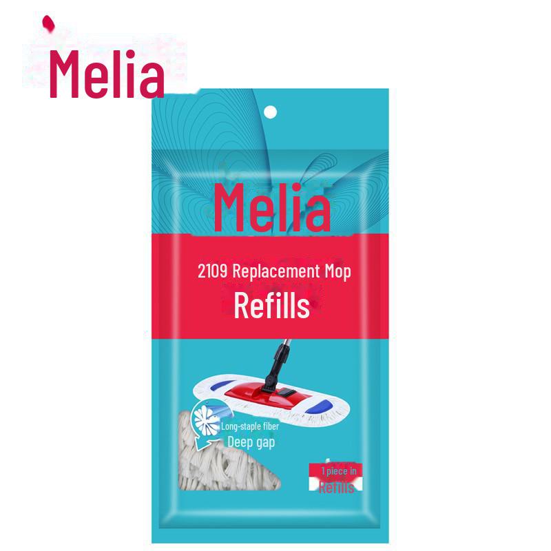 Meiliya Flat Cotton Thread Dust Mop for Wooden and Tile Floors
