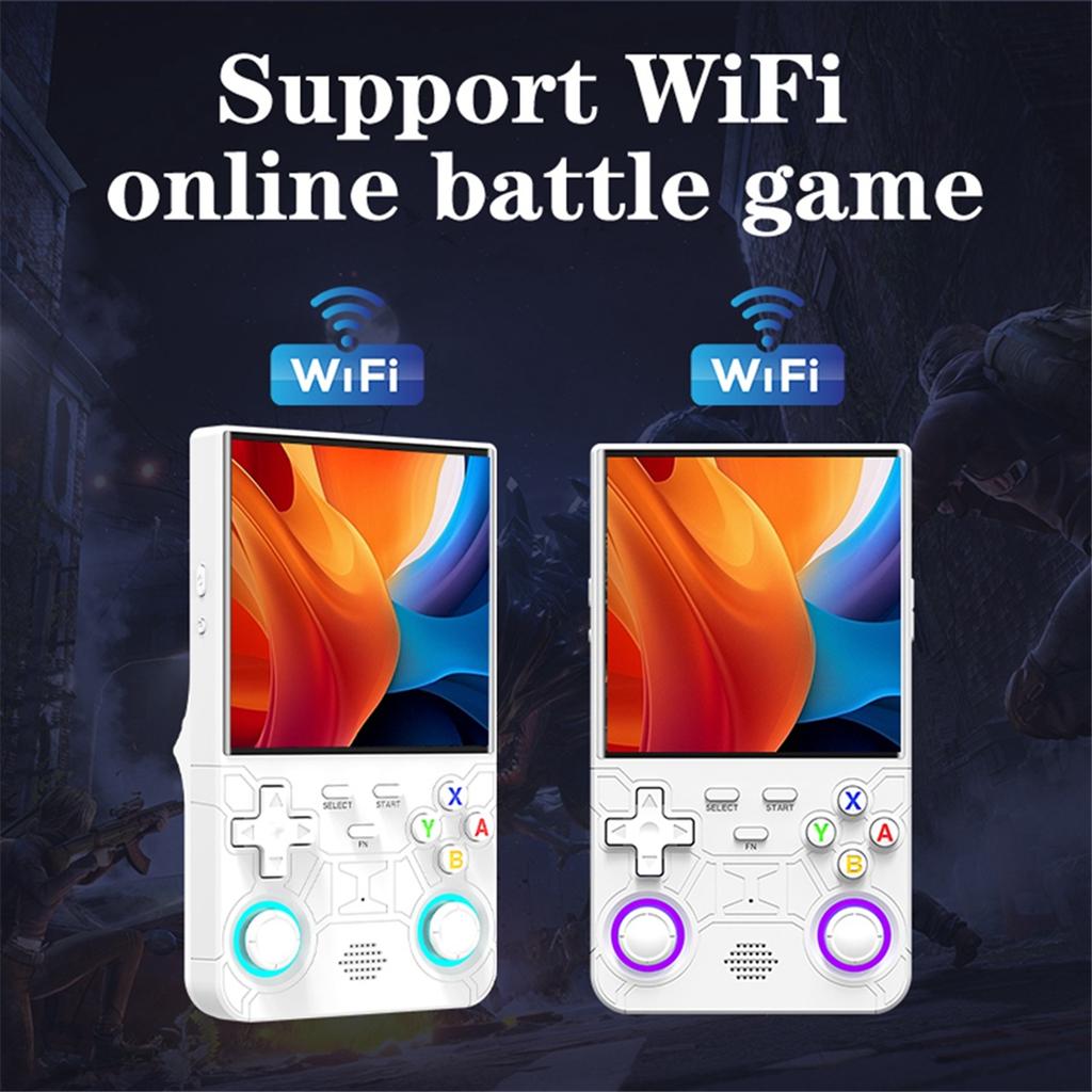 2025+R36 Ultra Retro Handheld Video Game Console 128GB 20000+ Games 4.0 Inch Screen 3D Joystick Linux Portable Game Player A