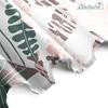 1 Pezzo Tenda da Doccia Botanica Astratta Piante Tropicali ad Acquerello Boemia Decorazione Tenda da Bagno Impermeabile Con Ganci