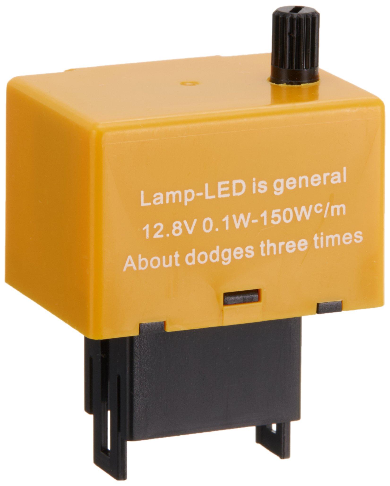 

Реле указателя поворота AMC с функцией предотвращения быстрых вспышек/с регулировкой скорости/Toyota 8-контактный/совместим со светодиодами