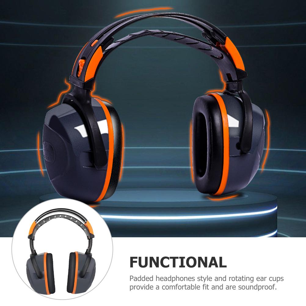Noise Cancelling Headphone for Adults Ear Headphone Shooting Construction Work Hearing Range Buds Device Muffs