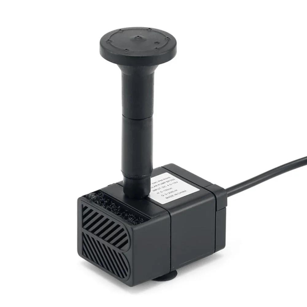 5W 5V Solar Water Pump Garden Decoration with Stake Solar Panel Fountain Watering System Energy Saving 180L/h Kits for Fish Tank