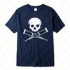 Jackass Pirat Rolig Jul Julklapp Födelsedags T-shirt Retro Bomulls T-shirts Punk Dödskalle Grafisk T-shirt Kvinnor Män Casual Camisetas