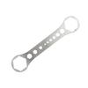 Bike Front Fork Wrench Stainless Steel Bicycle Pneumatic Fork Cover Removal Tool for Mountain Bike 27‑28mm   1.06‑1.1in
