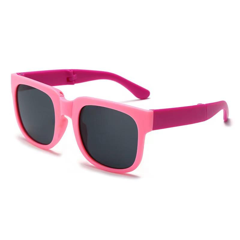 Children's Square Sunglasses - Fashionable, Soft, and Simple Design