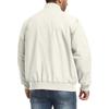 Men's Casual Flight Jacket Zip-Up Baseball Windproof - Outerwear for Spring and Fall