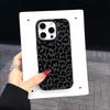 INS Brown Leopard Print Y2K Luxury Matte Phone Case For iPhone 17 16 15 14 Plus 13 12 11 Mini Air Pro X XS Max SE 7 8 Plus Cover