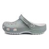 Clog Simple Comfortable Hole Shoes Unisex Clogs Silver-Green 211005-100