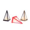 9Cm Mini Led European Triangle Light Simulation Cande Light Dollhouse Miniature Night Lamp Home Model Decor Toy