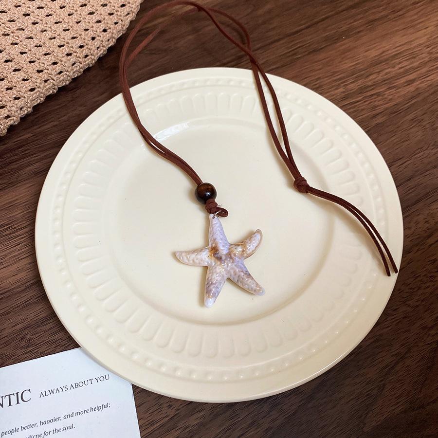 Collana con Perline per Clavicola Resort Bohemien - Accessorio di Moda di Lusso Leggero di Alta Gamma