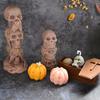 Ghosts and Coffin Silicone Mold Halloween Candle Mold Non-stick Easy to De-mold for DIY Candle Plaster Halloween Decor