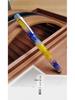 PENBBS 495 Piston Fountain Pen - Large Capacity Transparent Acrylic Unisex Writing Pen