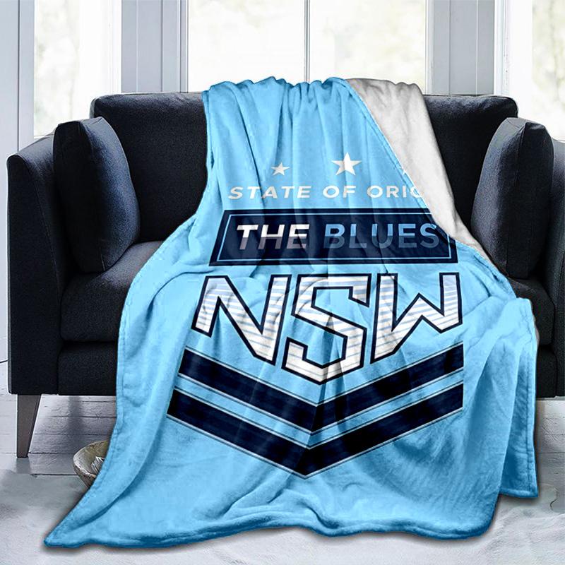 Nk Osijek Crest Design Blanket Suitable for Sofas, Beds, Offices, And Camping - Perfect Gift for Halloween Christmas