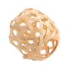 DIY Decorations Bamboo Cage Woven Bamboo Lamp Shade Small Globe Bulb Lampshades Hanging Vintage Chandelier Cover Chandelier