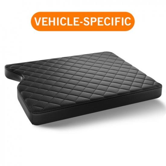 Center Console Jump Armrest Cover Microfiber Leather For 2015 To Ford F150