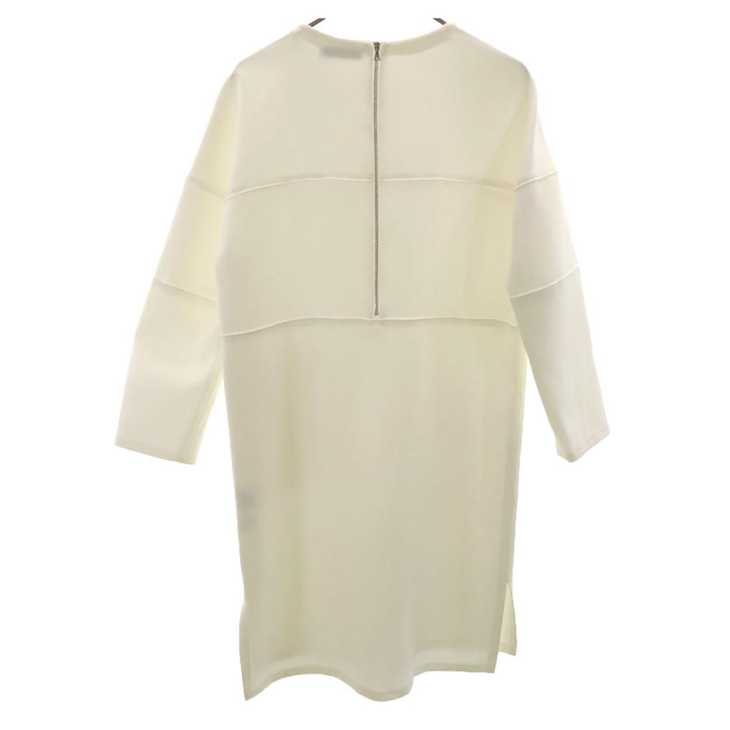 Adore Made In Japan Long Sleeve Knee-length Dress 36 White Women Used