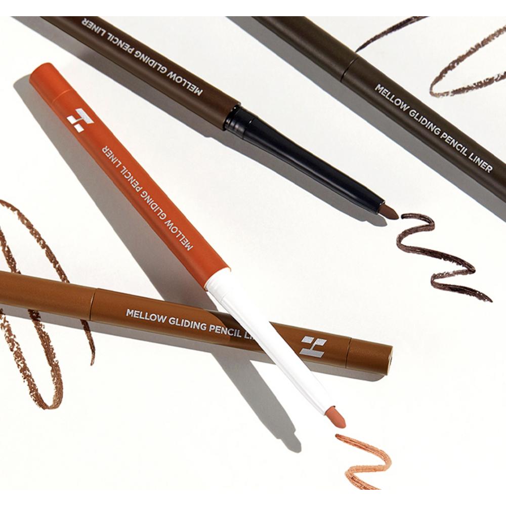 Holika Holika Mellow Gliding Pencil Liner 0.3g, 02 Cacao Nibs, 2 pcs.
