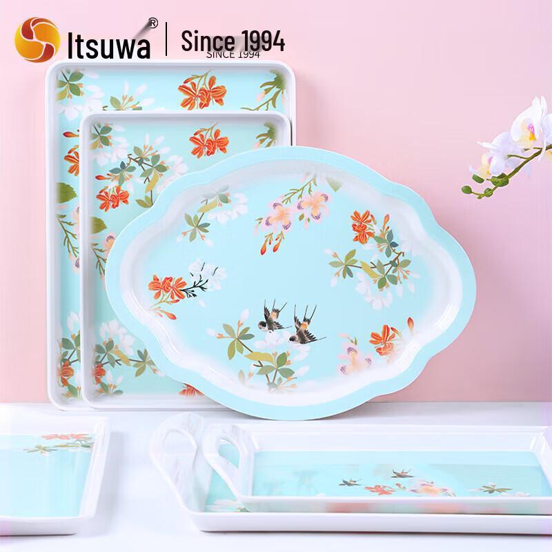 Wuhe Fanghua Nordic Melamine Rectangular Serving Tray