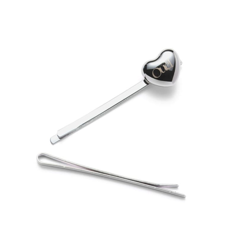 

ouel OUEL HEART HAIR PIN SET_SILVER FREE