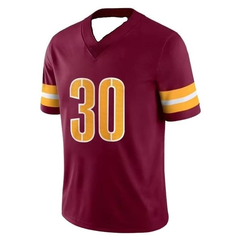 Sommer Mode American Football Trikot Rugby Trikot Sportbekleidung Trainings Trikot Commanders Rotes Haut T-Shirt Sweatshirt
