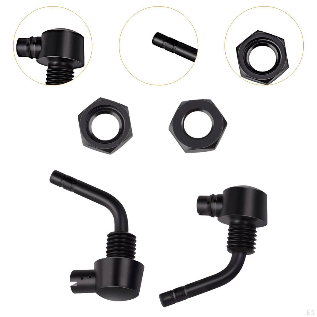 2 Pieces Windshield Washer Nozzles Car Accessories 181-wwn70 Replace for Challenger T/A Easy to