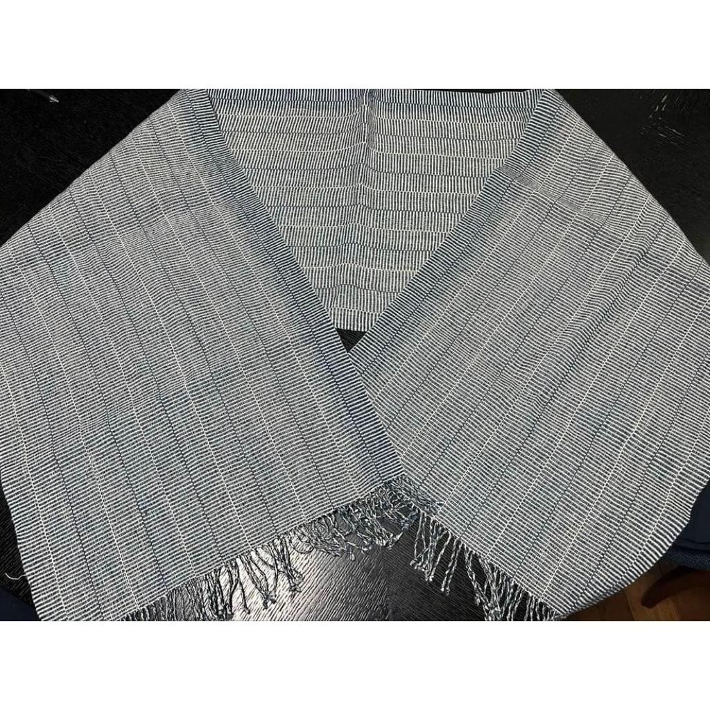 Used Emiowasu Karen Stole Indigo Dye