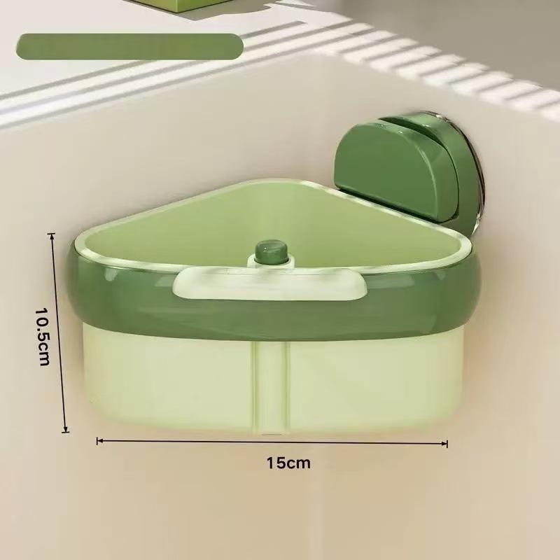 Filter Basket Suction Cup Sink Strainer Basket  Hands Food Residue Filter Dry - Wet Separation Kitchen Storage Organizer
