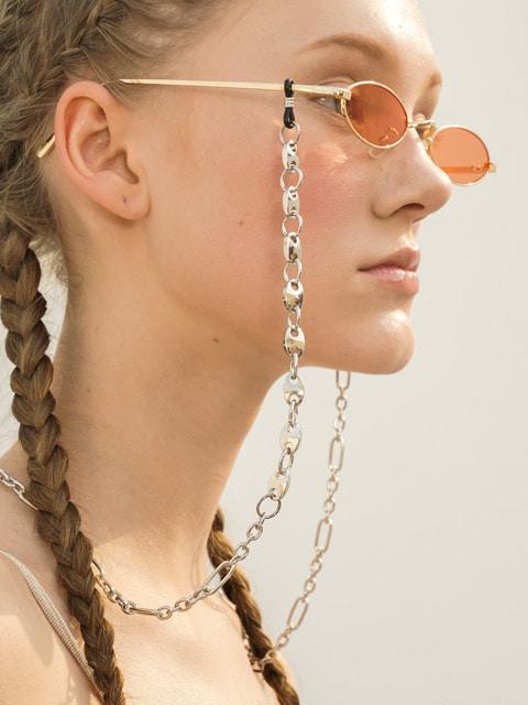 Joena Orangee Pop Glass Chain