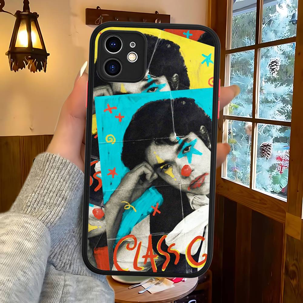 Popular Singer C-Conan G-Gray Phone Case For IPhone 16 15 14 13 12 11 Pro Max Plus X XS MAX Black Matte Phone Fundas