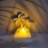 Coconut Tree Candle Holder Silicone Molds Candlesticks Castings Moulds Resins Molds Craft Molds for Tapers Candle