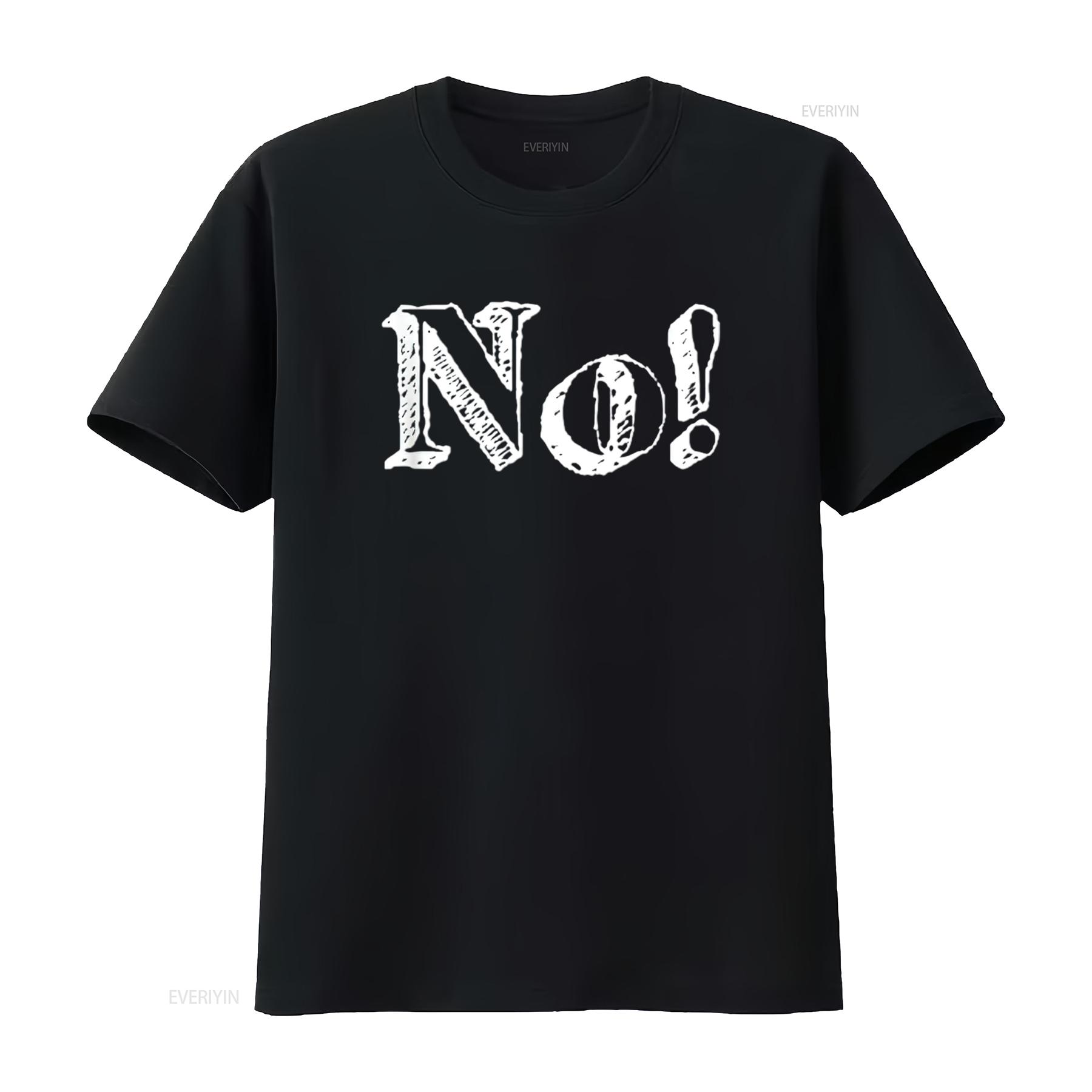 

Mens No Simply Say not yet just T Shirt Black XL vintage Washed Casual Soft fashion graphic Versatile Unisex homme Stylish 4XL