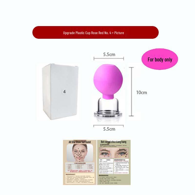 Enhanced Silicone Facial Cupping Set for Skin Lifting and Beauty