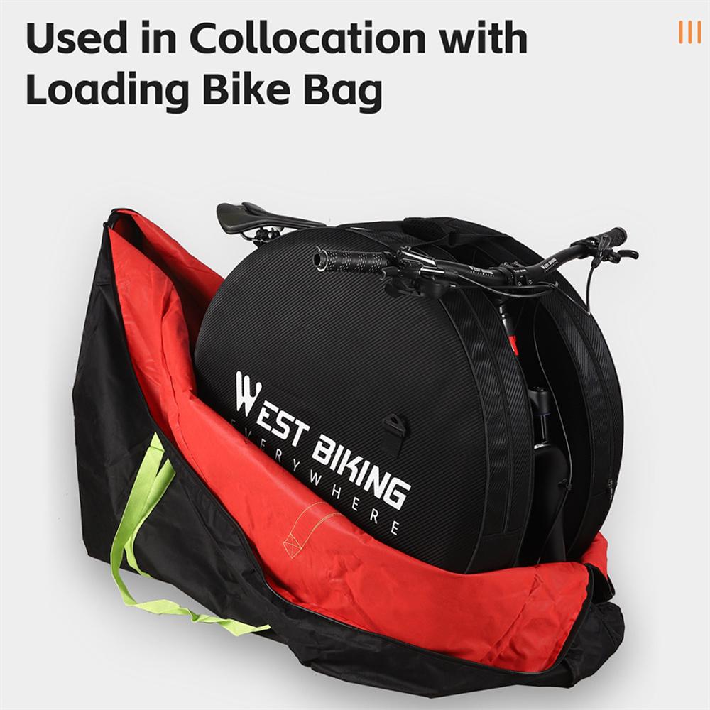 Bike Wheel Bag MTB Road Bike Wheel Oppbevaringsveskesett Bærbar oppbevaringsveske for 26-29 tommers sykkelhjul
