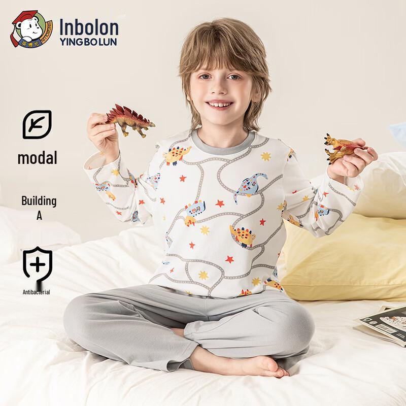 Yingbolun Kids  Thin Modal Pajama Set 160