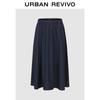 UR 2025 Autumn Women's A-Line Midi Skirt