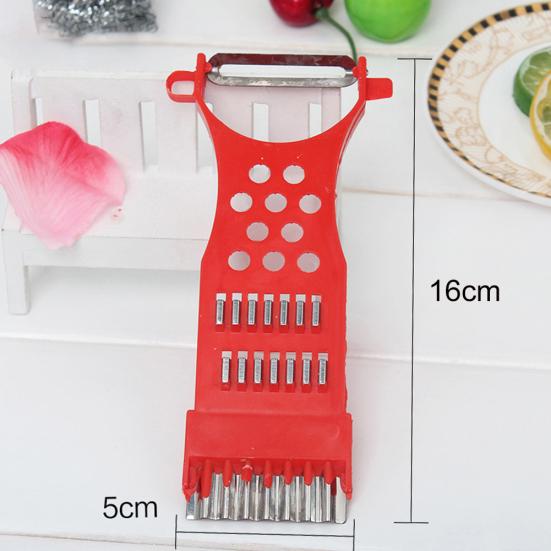 Talos Multifunctional Potato Scraper Peeler Food Cutter Vegetable Slicer Kitchen Tool