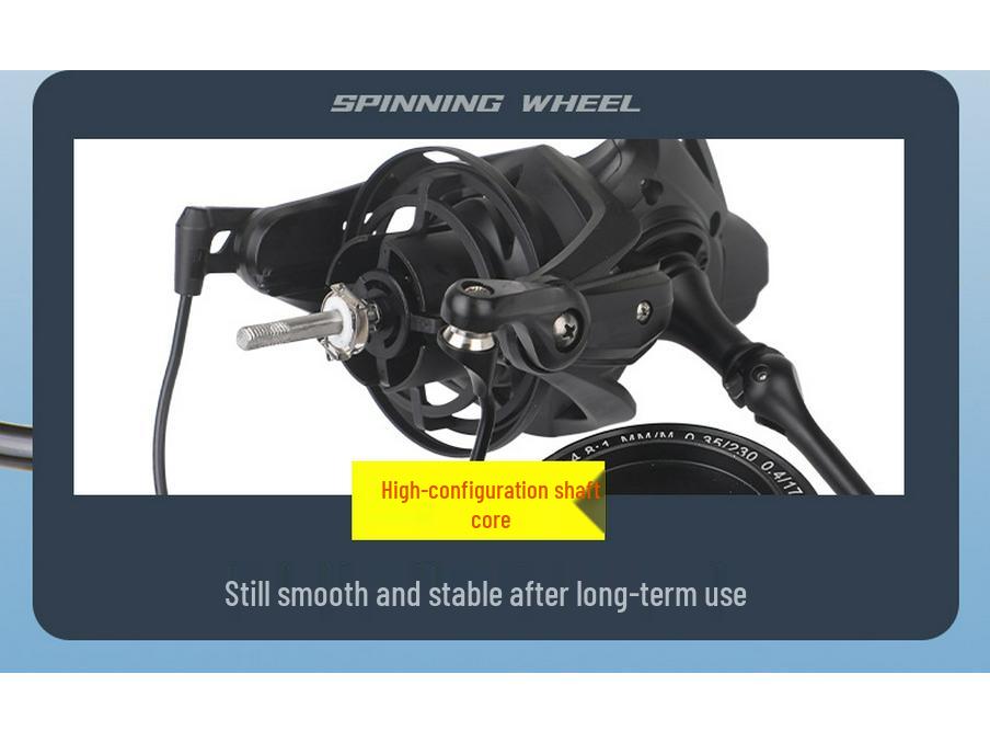 Gapless Long Cast Slow Drop Spinning Reel for Sea Fishing