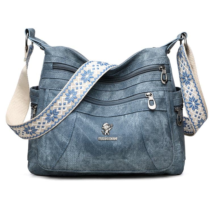 Vintage Schultertasche Damen Pendler Umhängetasche