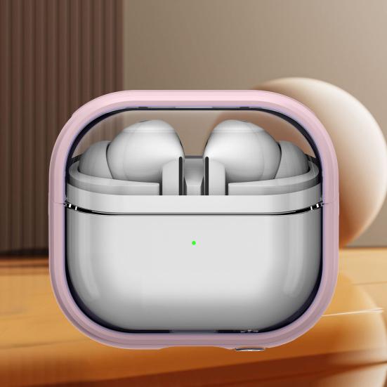 Étui pour Écouteurs pour Galaxy Buds 3/3Pro Antichoc Compatible Bluetooth Écouteurs Sans Fil Étui de Chargement Housse Transparent Coque de Protection pour Écouteurs