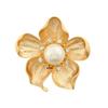 European & American Retro Flower Pearl Brooch Corsage - Stylish Suit Accessory