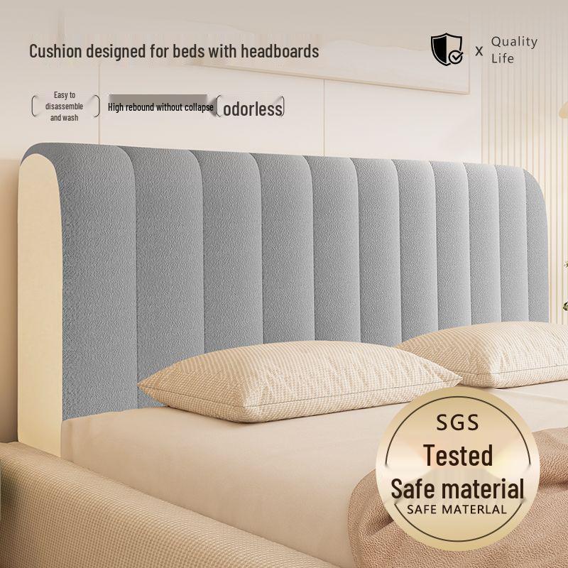 Luxurious Quilted Headboard Cover - 3D Soft Wrap, Full Coverage Dust Protection