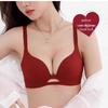 Women's Seamless Lift-Up Bra: No Steel Ring, Side Support, Adjustable Fit