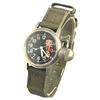 Military Watch Buships Betty Boop Green Cloth Strap [M.R.M.W.] Men's