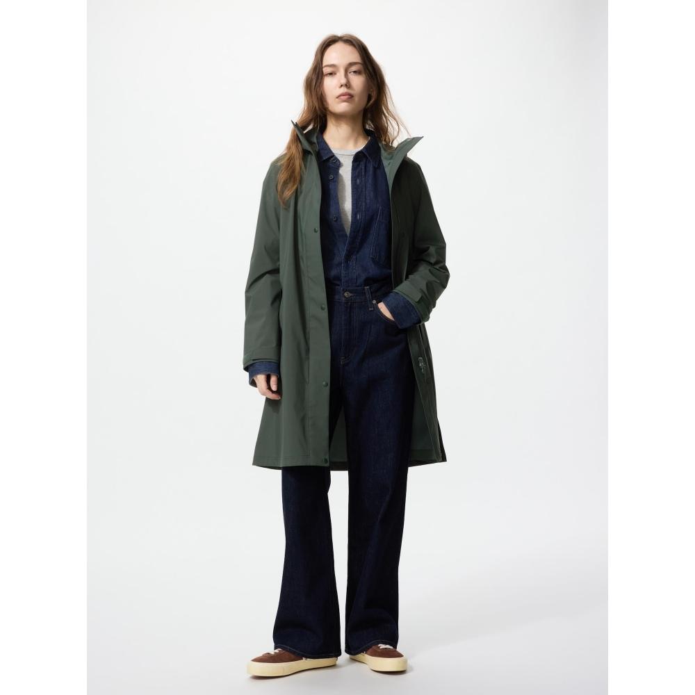 Uniqlo Blocktech Coat Relax Fit Model